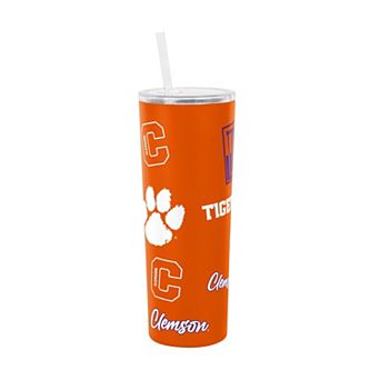 Logo Brands Clemson Tigers 30oz Dreamweave Straw Tumbler
