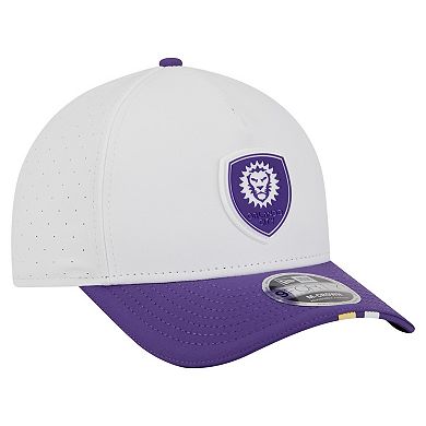 Men's New Era White Orlando City SC 2026 MLS Kick Off 9FORTY M-Crown A-Frame Adjustable Hat