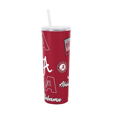 Logo Brands Alabama Crimson Tide 30oz Dreamweave Straw Tumbler