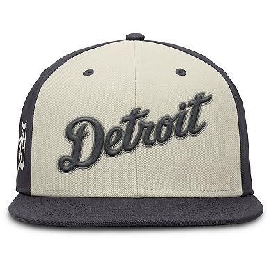Men's Nike Anthracite Detroit Tigers Dri-FIT True Fitted Hat