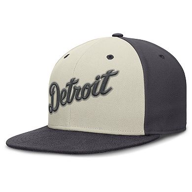 Men's Nike Anthracite Detroit Tigers Dri-FIT True Fitted Hat