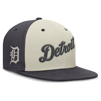 Men's Nike Anthracite Detroit Tigers Dri-FIT True Fitted Hat