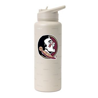 Logo Brands Florida State Seminoles 34oz. Sand Ghost Quencher Bottle