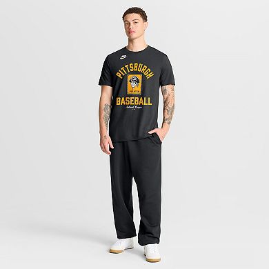 Men's Nike Black Pittsburgh Pirates Cooperstown Collection T-Shirt
