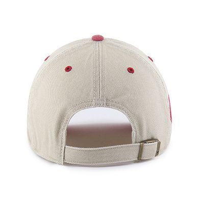 Men's '47 Cream Georgia Bulldogs Breaking Trail Clean Up Adjustable Hat