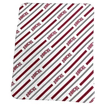 Arizona Diamondbacks Classic Vertical Stripe Fleece Throw Blanket