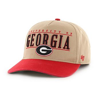Men's '47 Khaki Georgia Bulldogs City Line Hitch Adjustable Hat