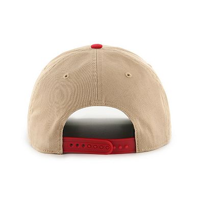 Men's '47 Khaki Georgia Bulldogs City Line Hitch Adjustable Hat