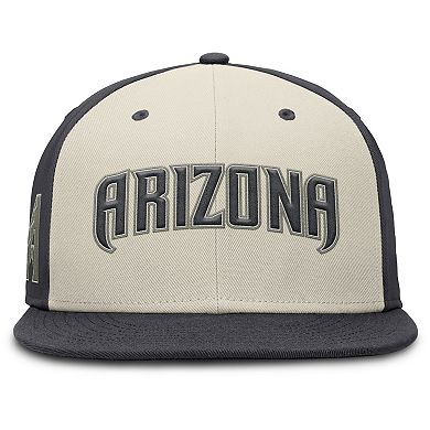 Men's Nike Anthracite Arizona Diamondbacks Dri-FIT True Fitted Hat
