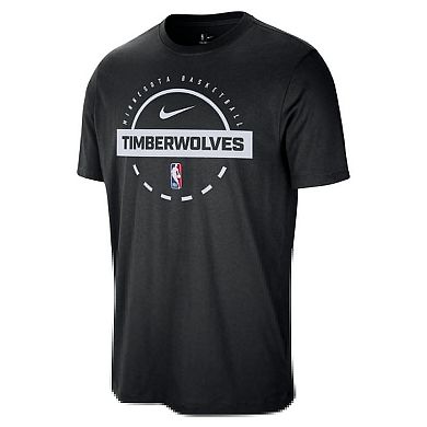 Men's Nike Black Minnesota Timberwolves Authentic Practice T-Shirt