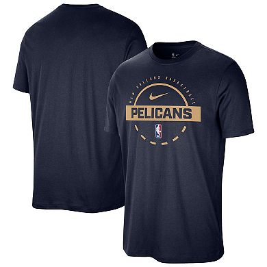 Men's Nike Navy New Orleans Pelicans Authentic Practice T-Shirt