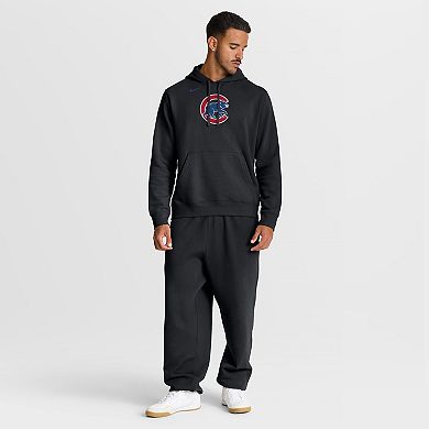 Men's Nike Black Chicago Cubs Club Hoodie