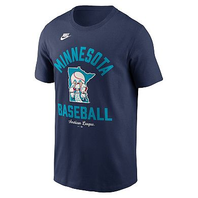 Men's Nike Navy Minnesota Twins Cooperstown Collection T-Shirt