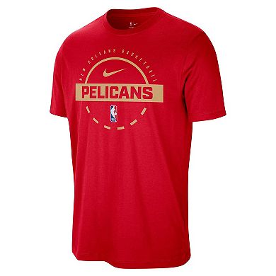 Men's Nike Red New Orleans Pelicans Authentic Practice T-Shirt