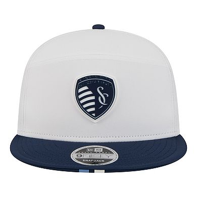 Men's New Era Blue Sporting Kansas City 2026 MLS Kick Off 9FIFTY Snapback Hat