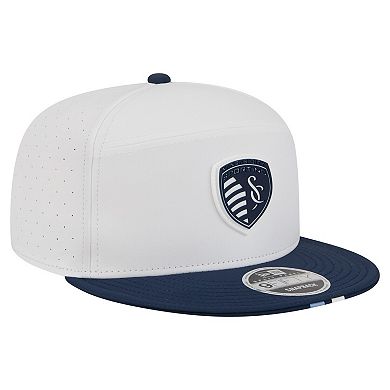 Men's New Era Blue Sporting Kansas City 2026 MLS Kick Off 9FIFTY Snapback Hat