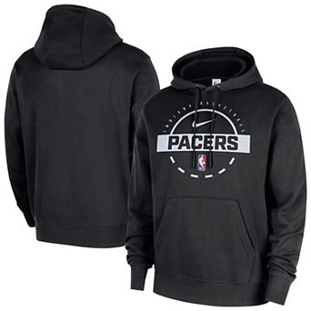 Men's Nike Black Indiana Pacers 2025/26 Authentic Practice Club Pullover Hoodie