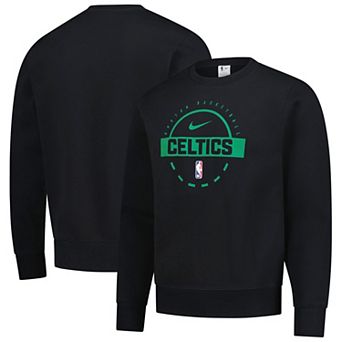 Men's Nike Black Boston Celtics 2025/26 Authentic Practice Club Sweatshirt