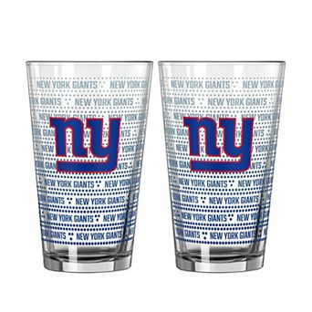 Logo Brands New York Giants Two-Pack Chant Fade 16oz. Pint Glass Set