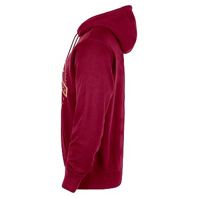 Men's Nike Wine Cleveland Cavaliers 2025/26 Authentic Practice Club Pullover Hoodie