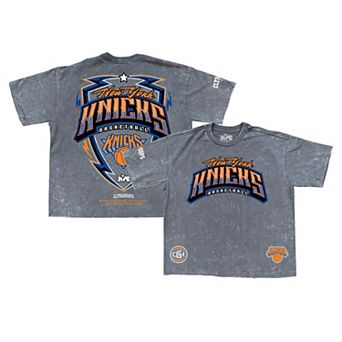 Men's Gray New York Knicks Banner Era Collection Premium T-Shirt