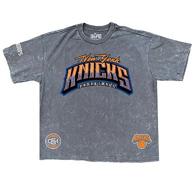 Men's Gray New York Knicks Banner Era Collection Premium T-Shirt