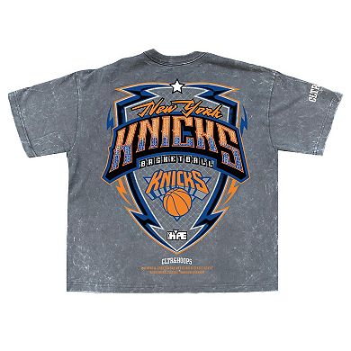 Men's Gray New York Knicks Banner Era Collection Premium T-Shirt