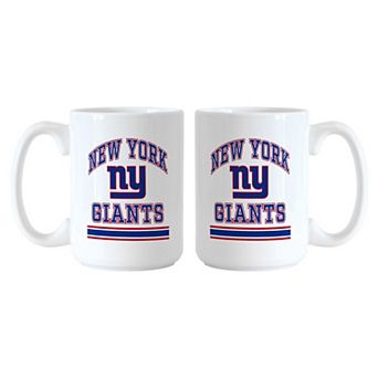 New York Giants 15oz. Current & Throwback Mug Set