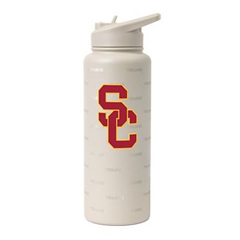 Logo Brands USC Trojans 34oz. Sand Ghost Quencher Bottle