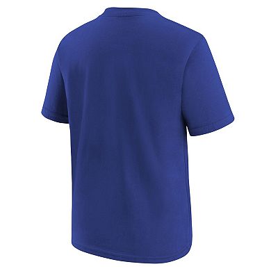Youth Nike Royal Philadelphia 76ers Practice T-Shirt