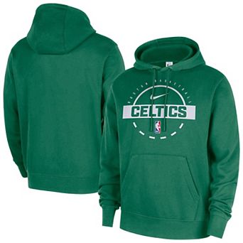 Men's Nike Kelly Green Boston Celtics 2025/26 Authentic Practice Club Pullover Hoodie