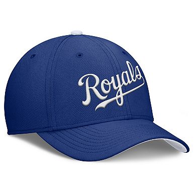 Men's Nike Royal Kansas City Royals Primetime Rise Dri-FIT Flex Hat