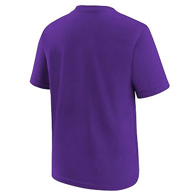 Youth Nike Purple Utah Jazz Practice T-Shirt