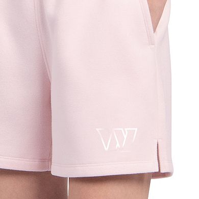 Women's Starter Pastel Pink Washington Commanders Throwback Travel Pastels Fleece Short