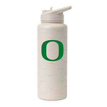 Logo Brands Oregon Ducks 34oz. Sand Ghost Quencher Bottle
