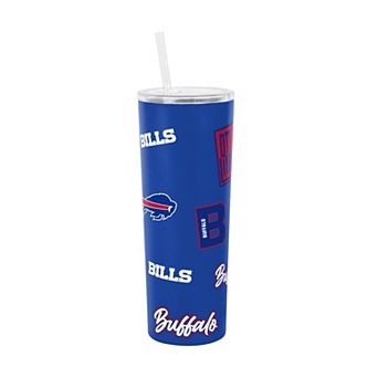 Logo Brands Buffalo Bills 30oz Dreamweave Straw Tumbler
