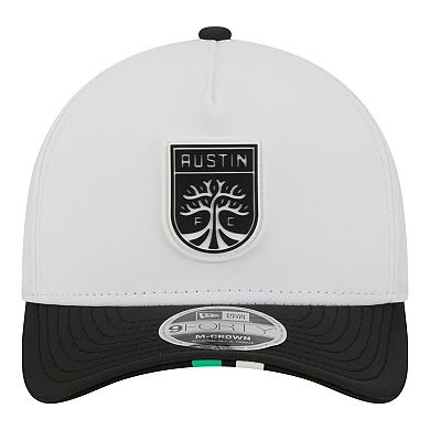 Men's New Era White Austin FC 2026 MLS Kick Off 9FORTY M-Crown A-Frame Adjustable Hat