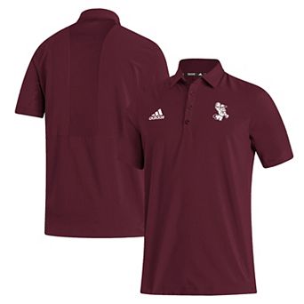 Men's adidas Maroon Texas A&M Aggies Ol' Sarge Basketball Polo