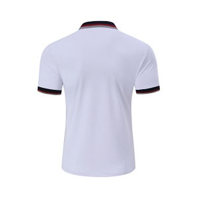 Men's Polo Shirt Summer Short Sleeve Casual Shirts Stylish with Button