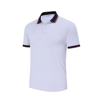 Men's Polo Shirt Summer Short Sleeve Casual Shirts Stylish with Button