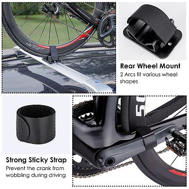 Bike Block Fork Mount Bicycle Mount Carrier Rack for Car Roof