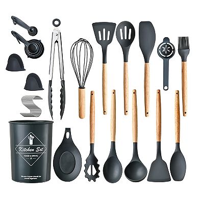 35PCS Kitchen Utensil Set with Holder