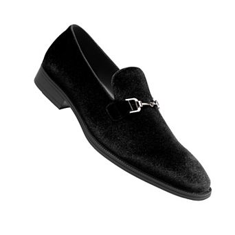 Men's Velvet Dress Loafers Slip-On - Comfortable for Business & Weddings Shoes