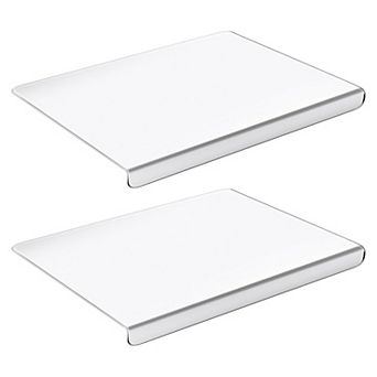 Clear Acrylic Kitchen Cutting Board with Counter Lip