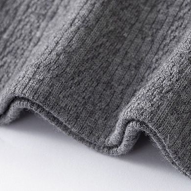 Soft Knit Infinity Scarf with Textured Loop Design for Cozy Layering and Cold-Weather Wear 9x14in