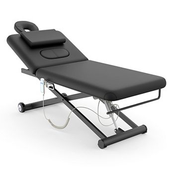 CEWOR Electric Massage Table, Height Adjustable with Remote & Mobile Base for Salon & Clinic