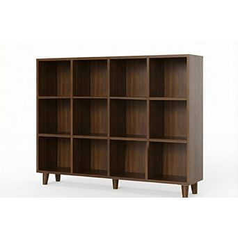 Cube Bookshelf Storage Organizer Shelf Freestanding Open Bookcase Display Cabinet Organizer