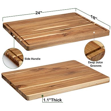 Large Acacia Wood Cutting Board