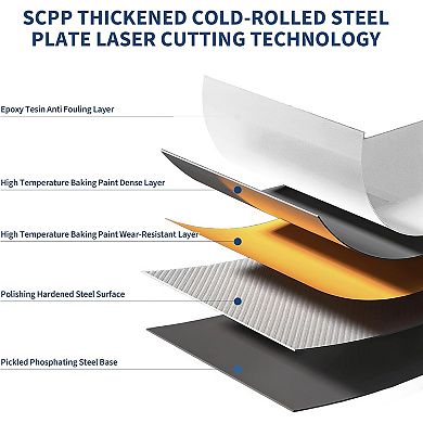 Arched Display Bookshelf with Adjustable Shelves Kitchen Pantry Cabinet Easy Assembly