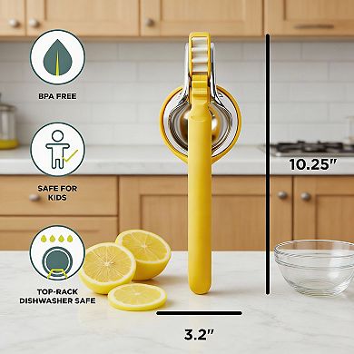 Dual-Gear Citrus Juicer 20% More Juice 10.25"